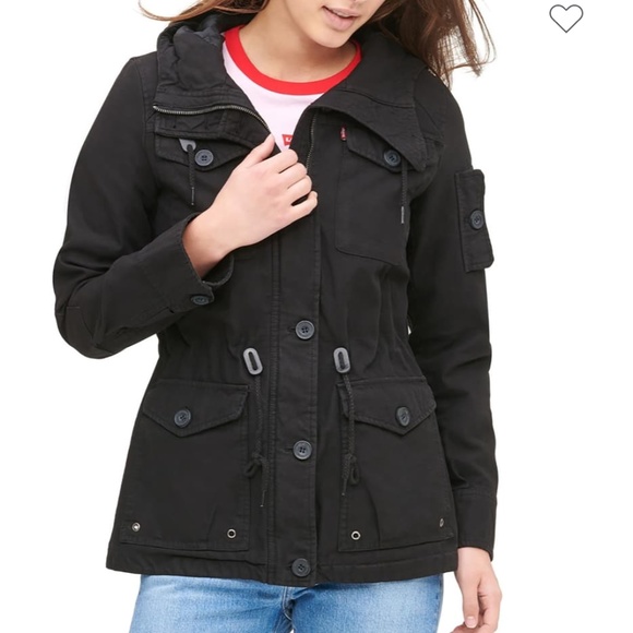 Levi's Jackets & Coats Levis Hooded Military Jacket Poshmark